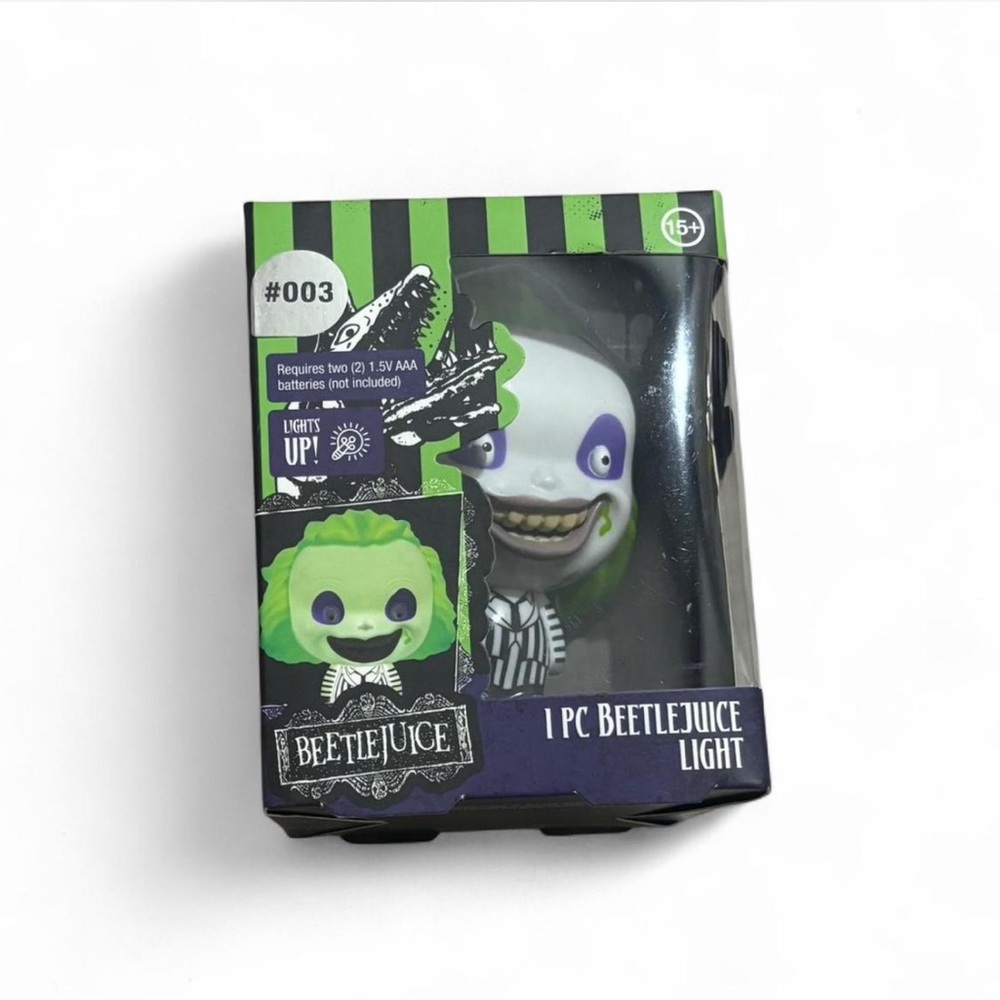 Beetlejuice Light-Up Doll - Green and Purple